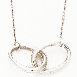 Tiffany Elsa Peretti Double Ring Silver